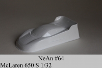 NeAn Кузов Production 1/32 McLaren 650S GT3, ПВХ толщиной 0.2 мм - #64-P